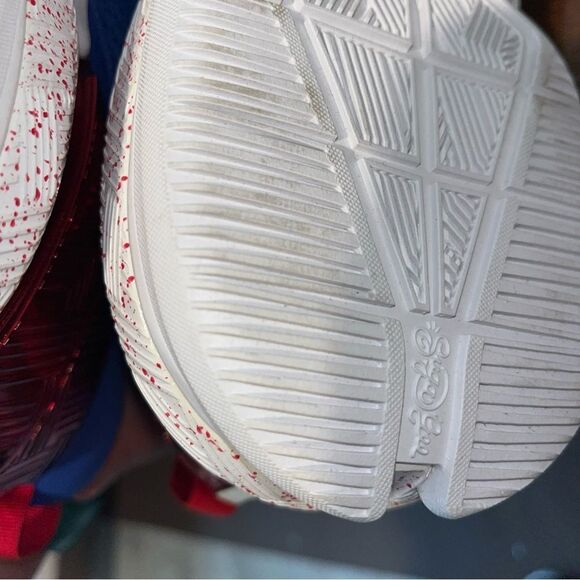 Kansas Jayhawks Team Issued Blue White Damian Lillard 2 Shoes Athletics Program - Picture 13 of 13